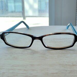 Caravelle by Bulova Eyeglass Frames – Brown & Turquoise